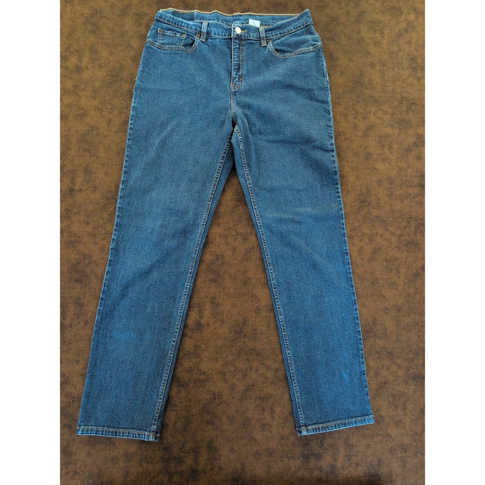 Levis 510 Lower Rise Slim Fit Jeans Medium Wash Red Tab Vintage 14 MIS M